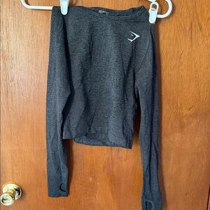 Gymshark Gray Long Sleeve Top